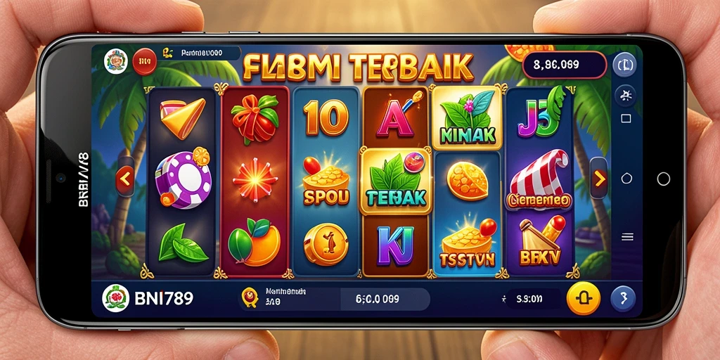 Screenshot menunjukkan gameplay Slot yang menarik di BNI789.