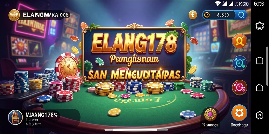 Tampilan menarik dari permainan Kasino ELANG178 yang seru dan mendebarkan.