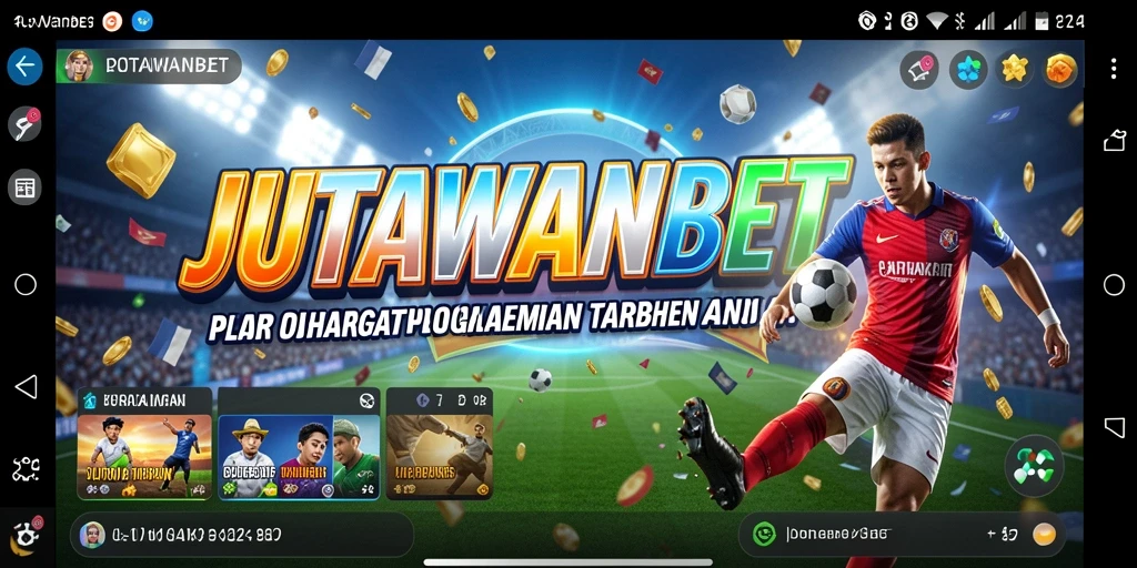 Tampilan gameplay seru di JUTAWANBET dengan taruhan langsung.