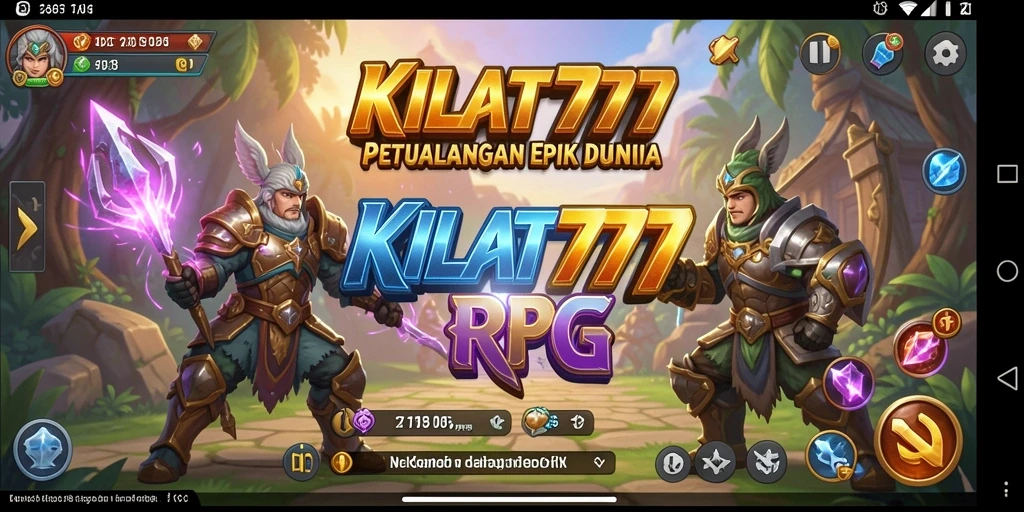 Tampilan gameplay KILAT777 menampilkan pertarungan seru dan karakter yang memukau.
