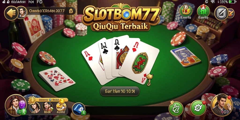 Tampilan menarik dari SLOTBOM77 saat bermain QiuQiu.