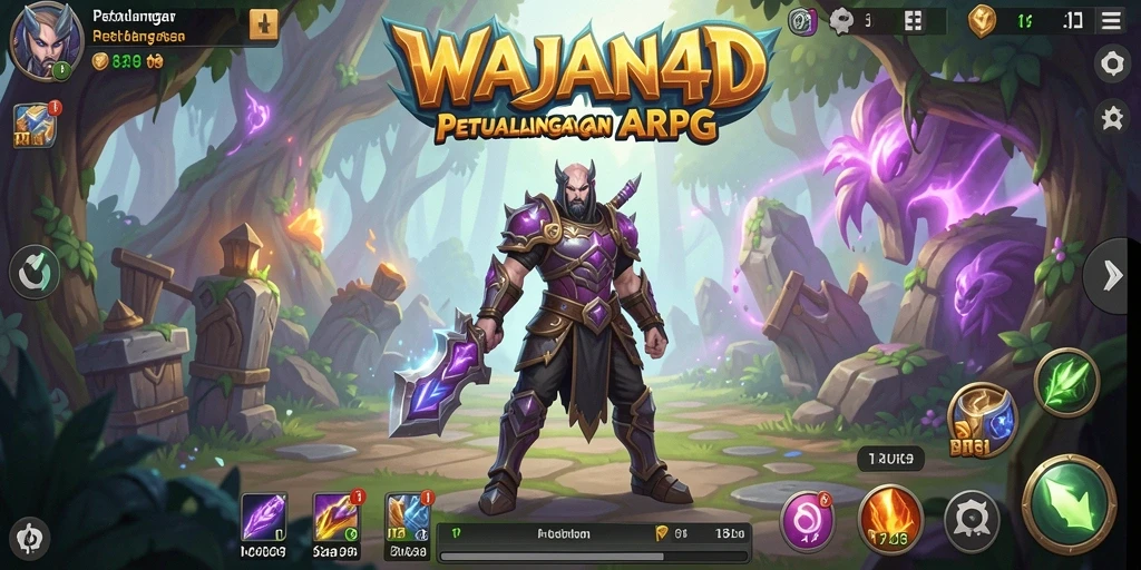 Gameplay seru WAJAN4D dengan pertarungan dinamis dan lingkungan yang menakjubkan.